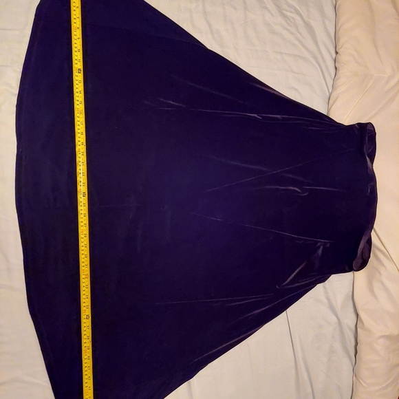 Black peasant style, skirt, lg, - Picture 4 of 6